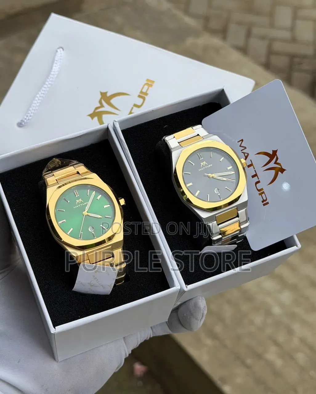 Matturi Unisex Steel Quality Watches