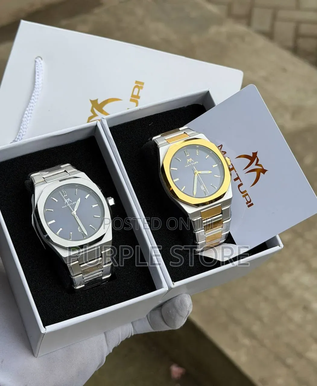 Matturi Unisex Steel Quality Watches