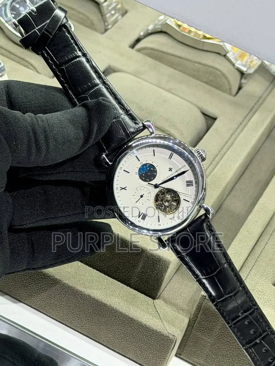Vacheron Constantin Automatic Mechanical Chronograph Wristwatches