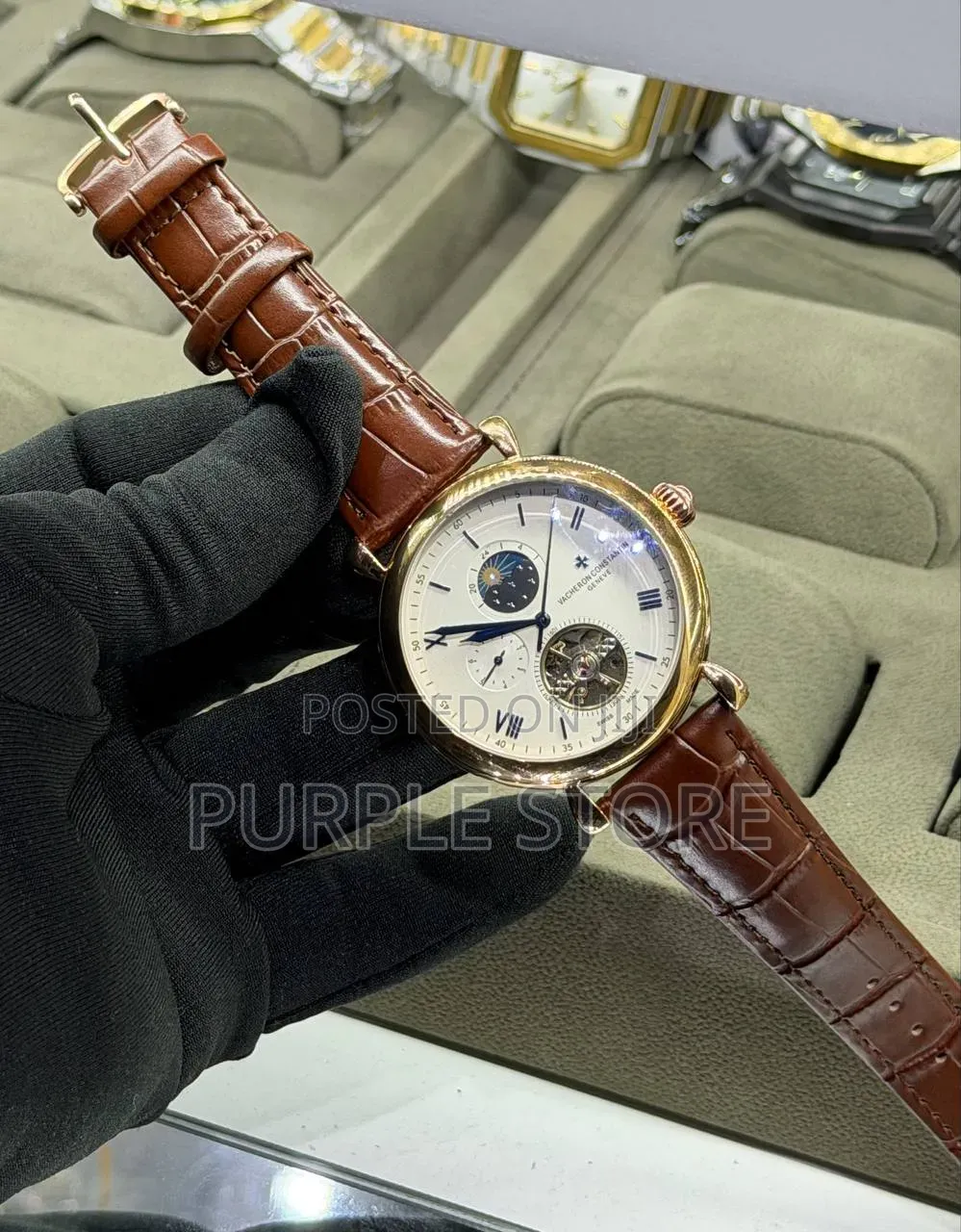 Vacheron Constantin Automatic Mechanical Chronograph Wristwatches