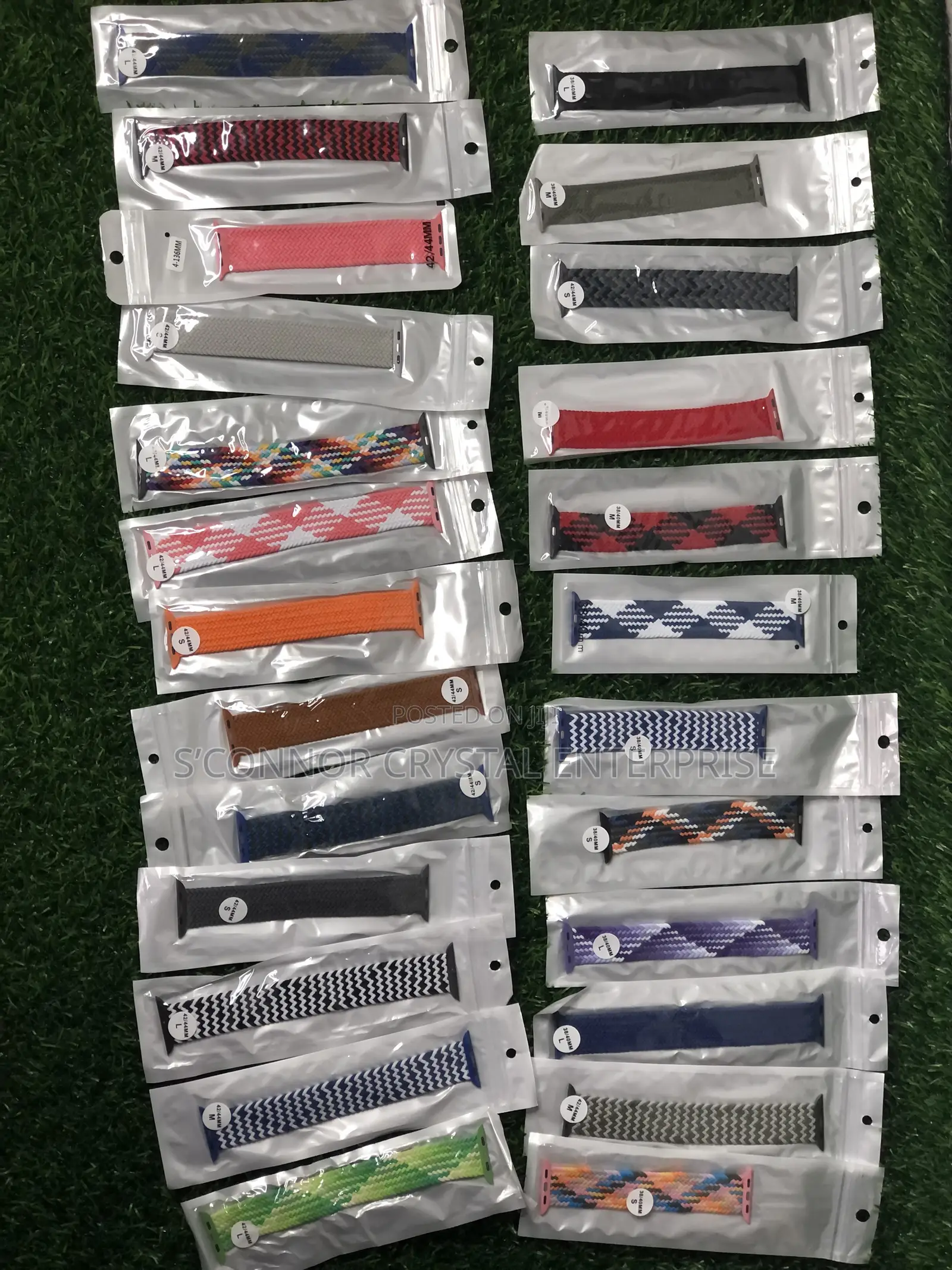 Silicon and Braided Loop Smart Watch Straps