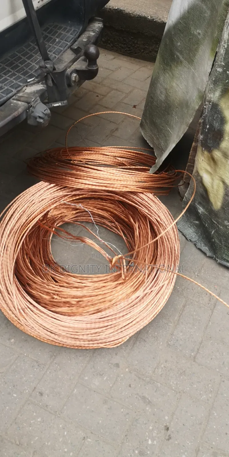 70mm2 Bare Copper Wire – Pure Copper Conductor