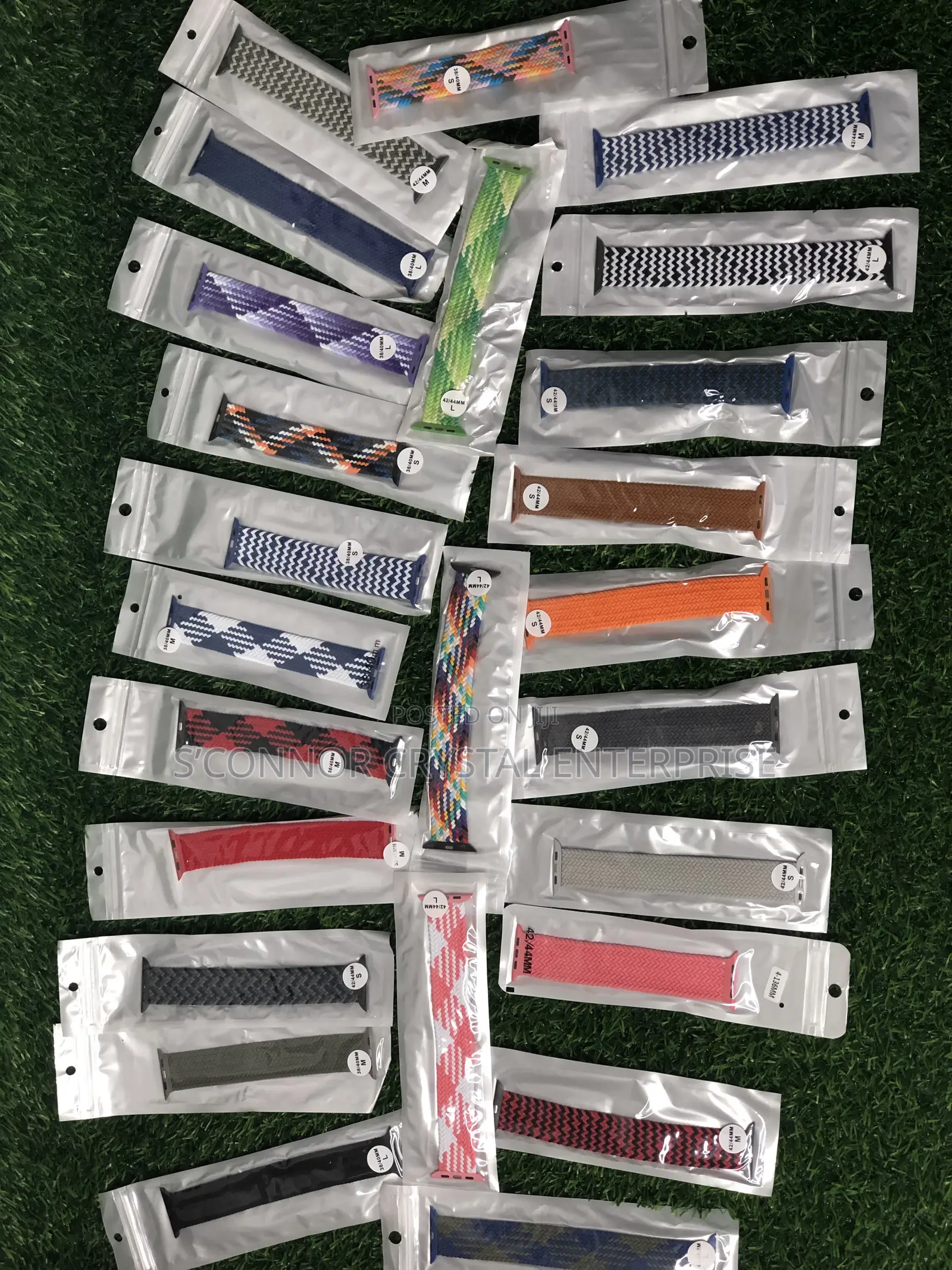 Silicon and Braided Loop Smart Watch Straps