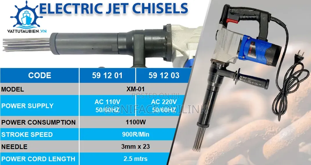 Electric Jet Chisel 220V (IMPA 591203)