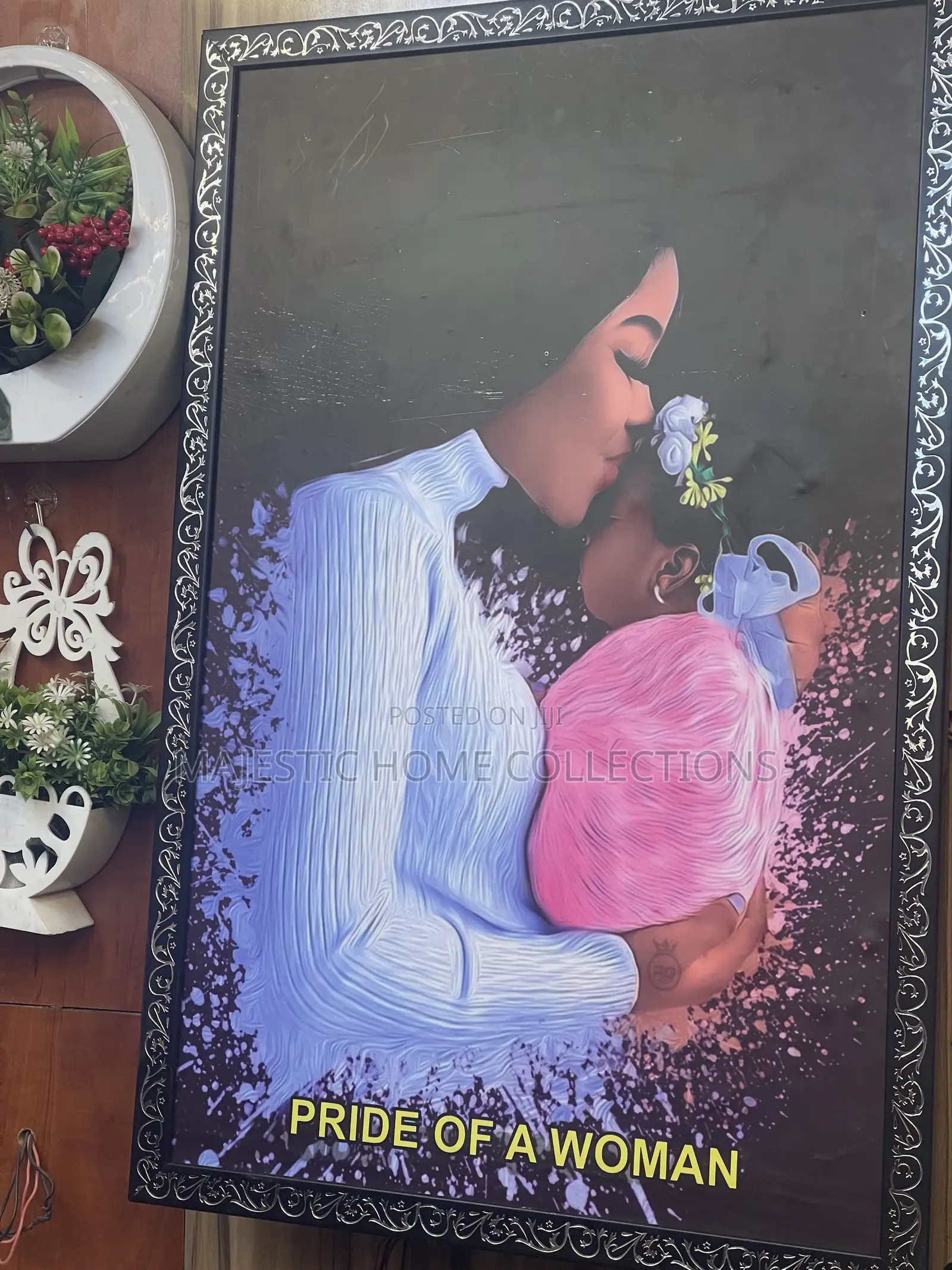 Pride of a Woman — Beautiful Mother Child Wall Art