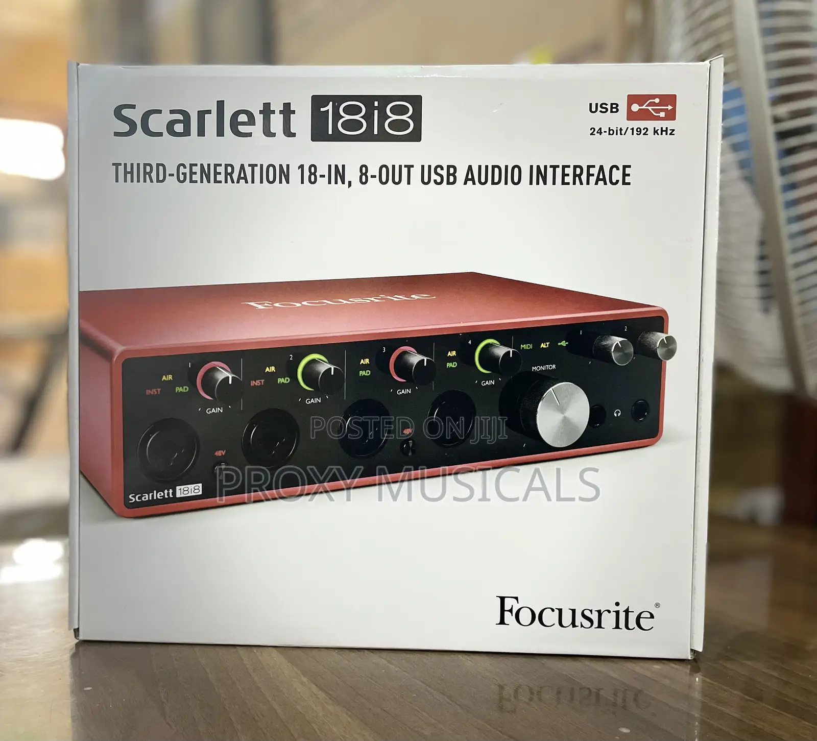 Focusrite Scarlett 18i8 3rd Gen USB Audio Interface