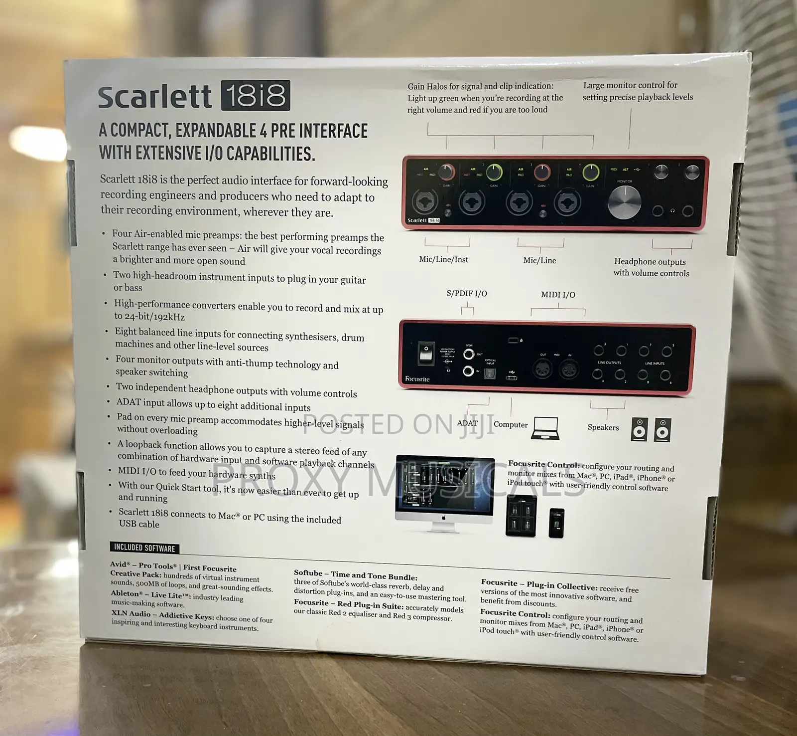 Focusrite Scarlett 18i8 3rd Gen USB Audio Interface