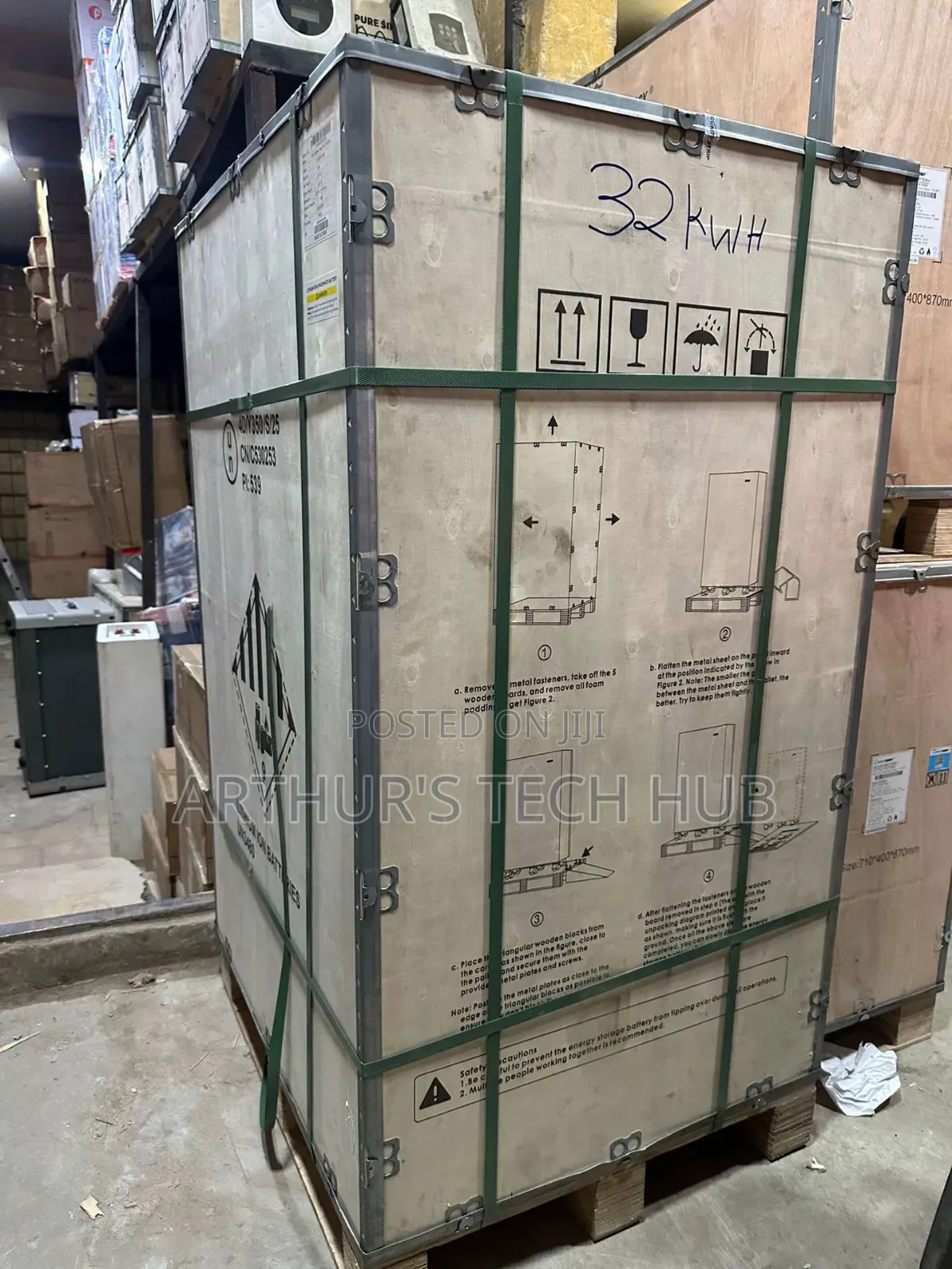 Itel 51.2V 32kWh High-Capacity Lithium Battery