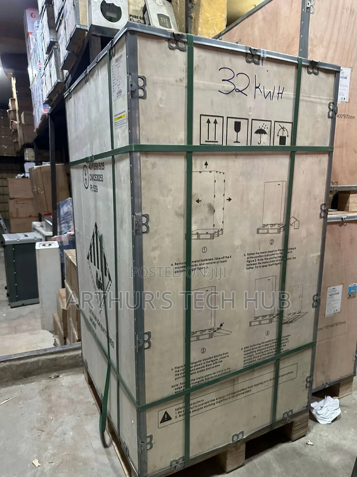Itel 51.2V 32kWh High-Capacity Lithium Battery
