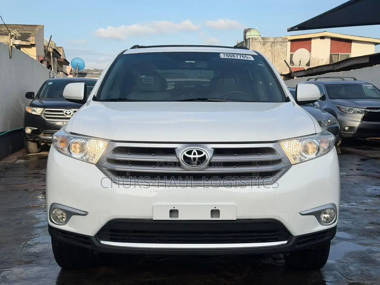 Toyota Highlander Limited 2012 White