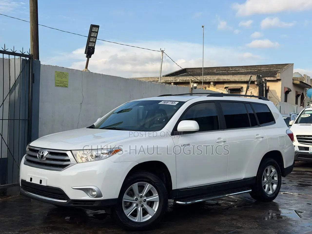 Toyota Highlander Limited 2012 White