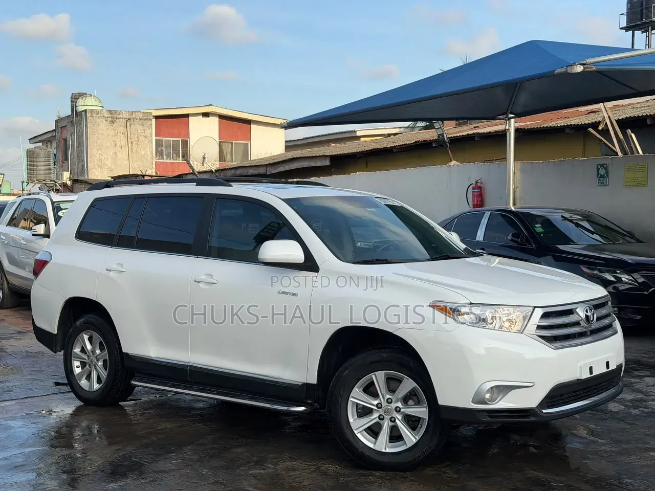 Toyota Highlander Limited 2012 White