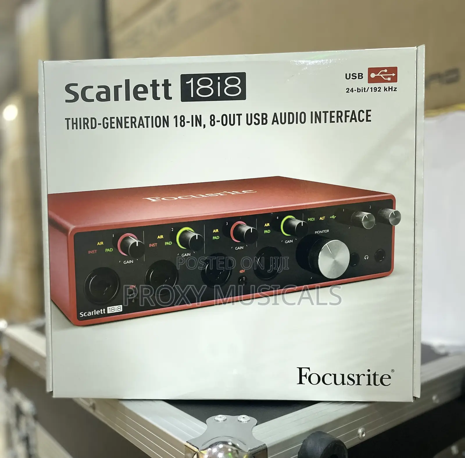Focusrite Scarlett 18i8 3rd Generation USB Audio Interface