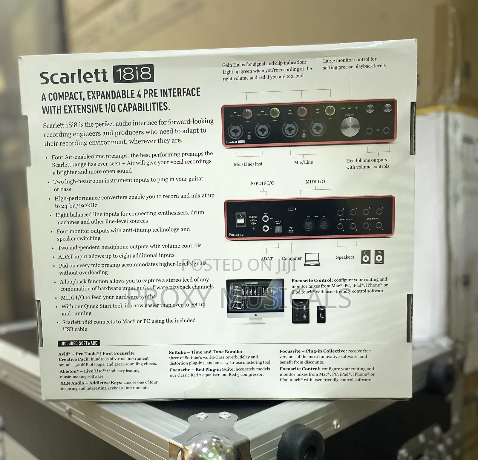 Focusrite Scarlett 18i8 3rd Generation USB Audio Interface