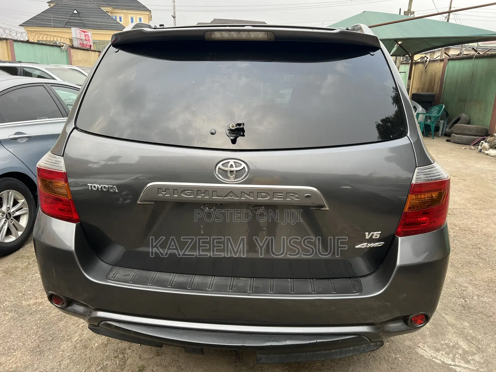 Toyota Highlander Sport 4x4 2009 Gray