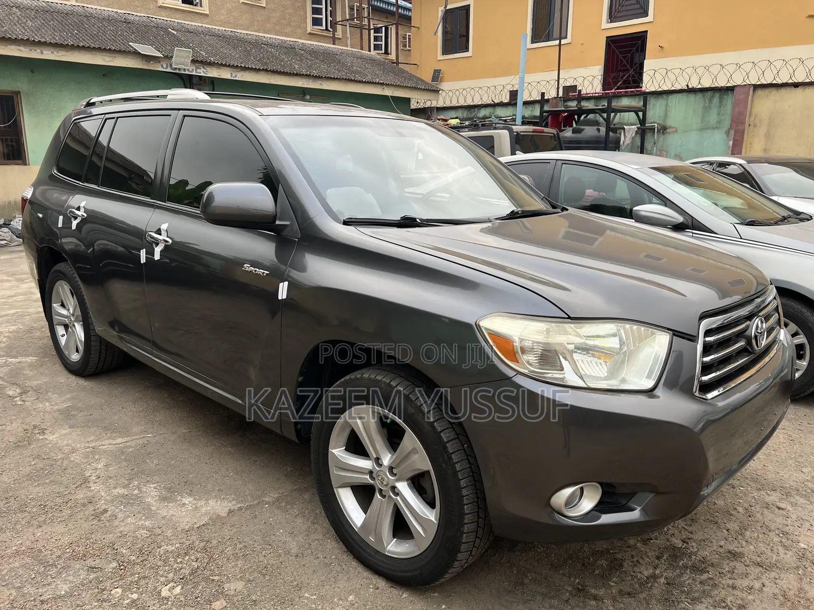Toyota Highlander Sport 4x4 2009 Gray