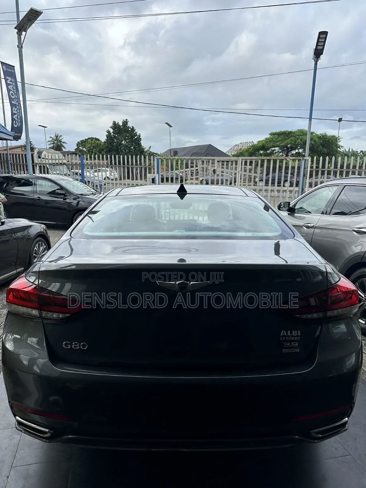 Genesis G80 3.8 2019 Gray