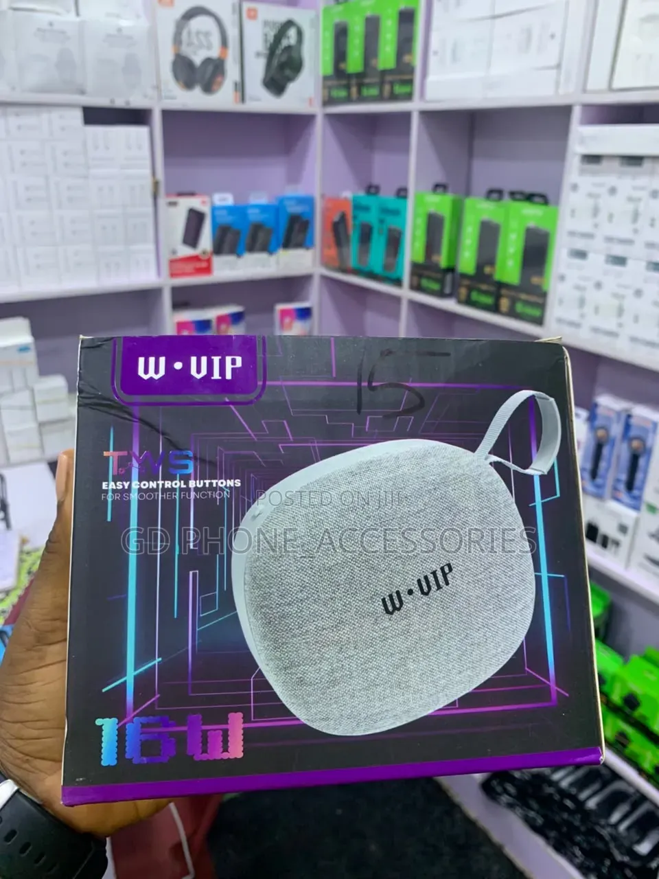 W·VIP W·vip-01 Portable Bluetooth Speaker 