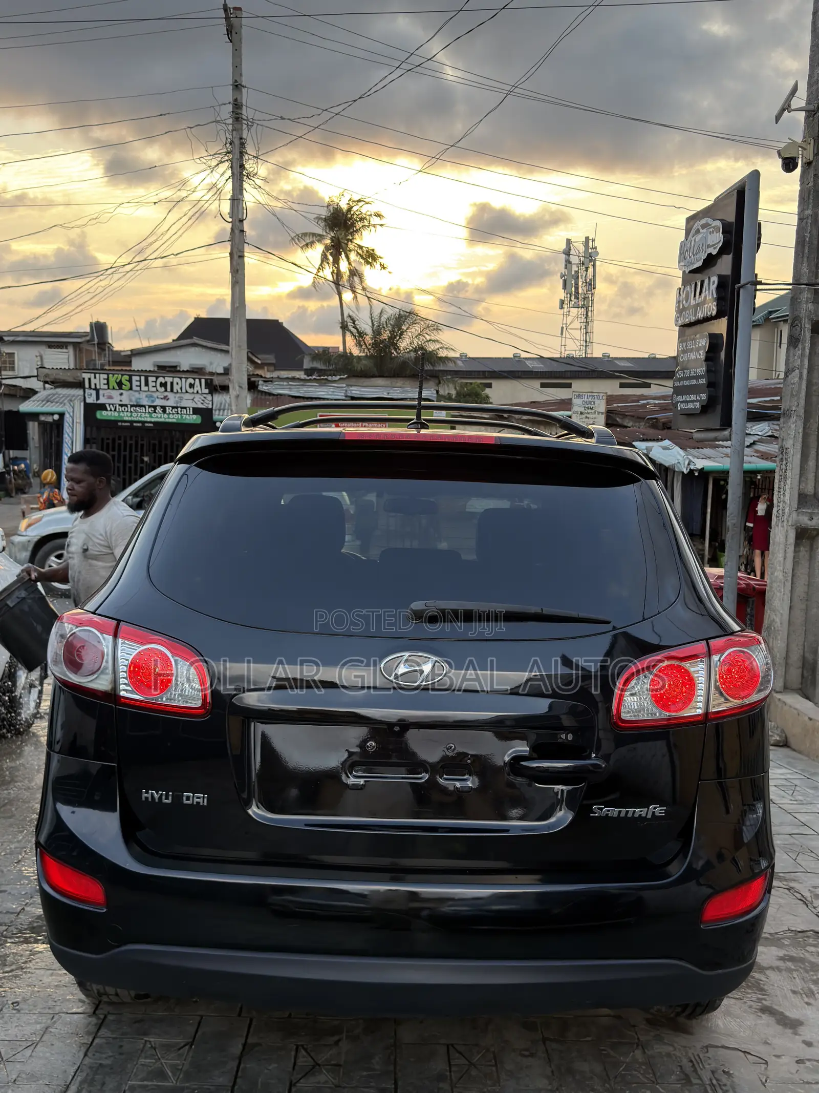 Hyundai Santa Fe 2008 Black