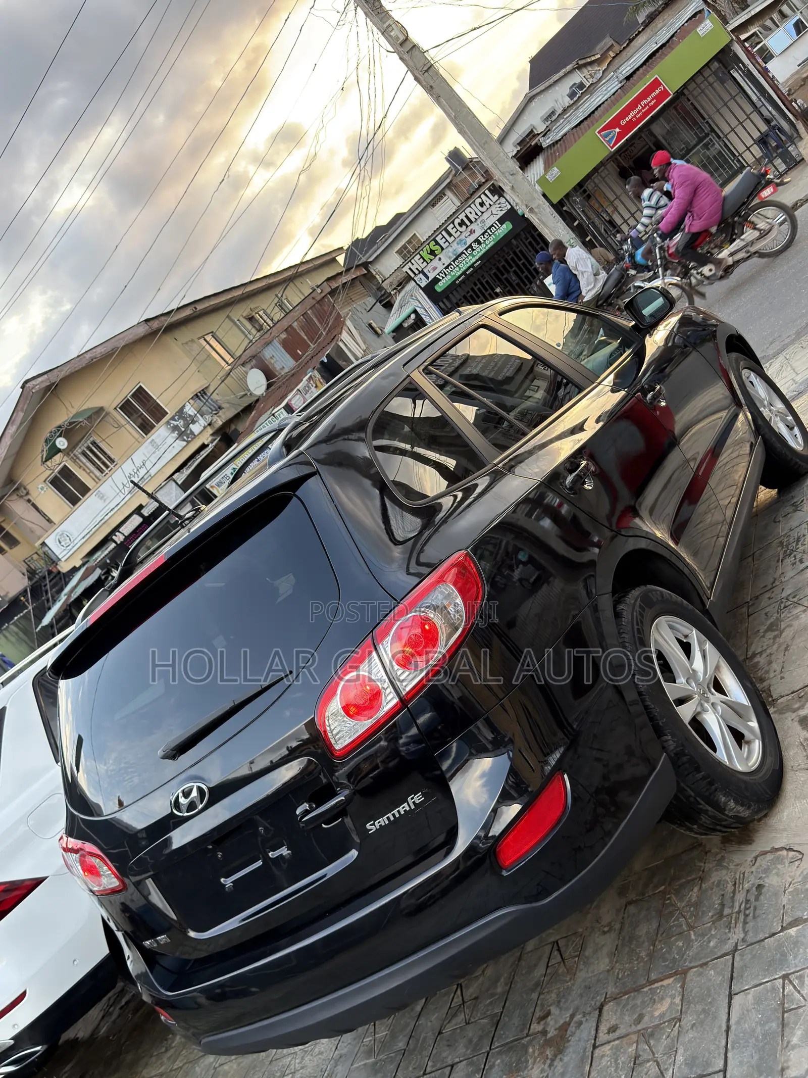 Hyundai Santa Fe 2008 Black