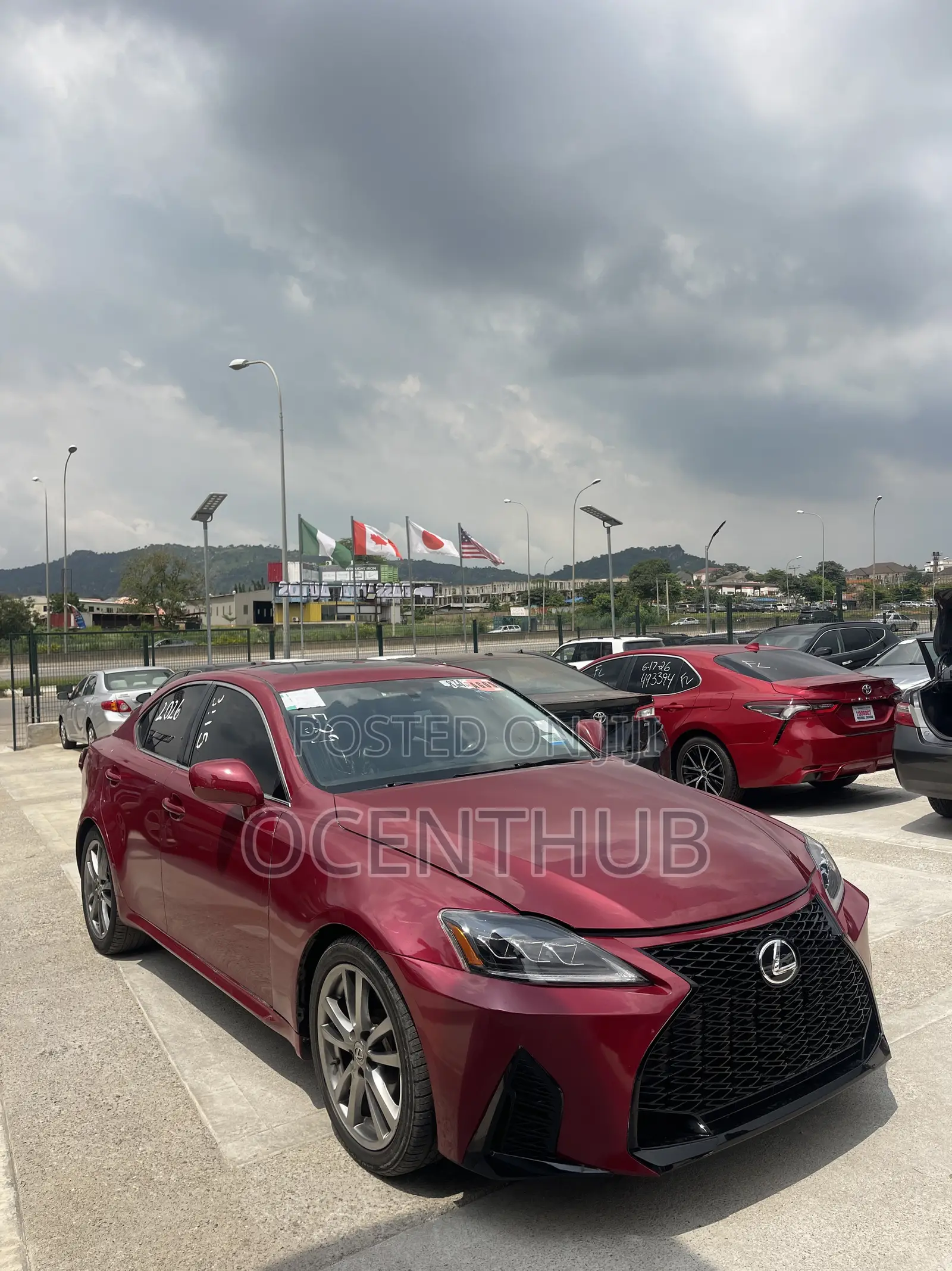 Lexus IS 250 2009 Red