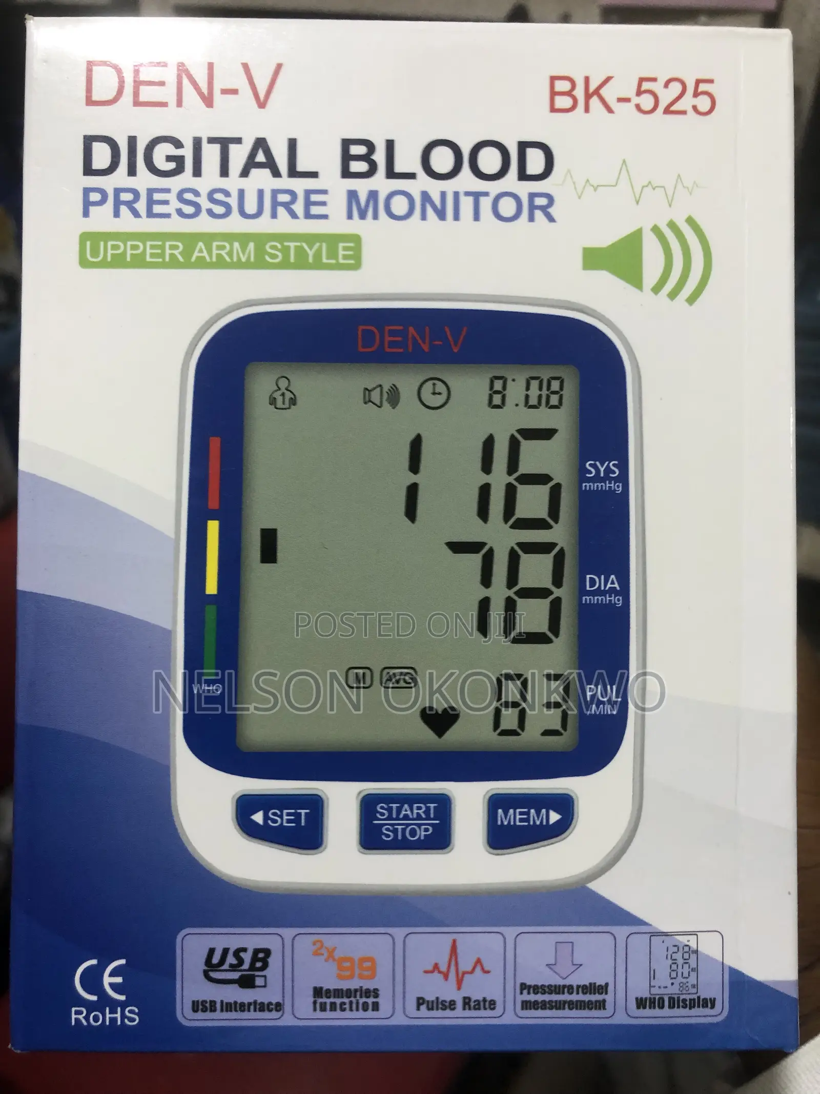 Automatic Blood Pressure Monitor