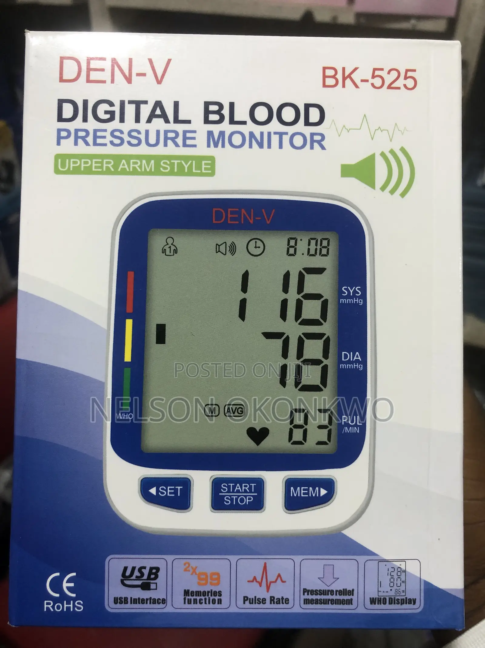 Automatic Blood Pressure Monitor