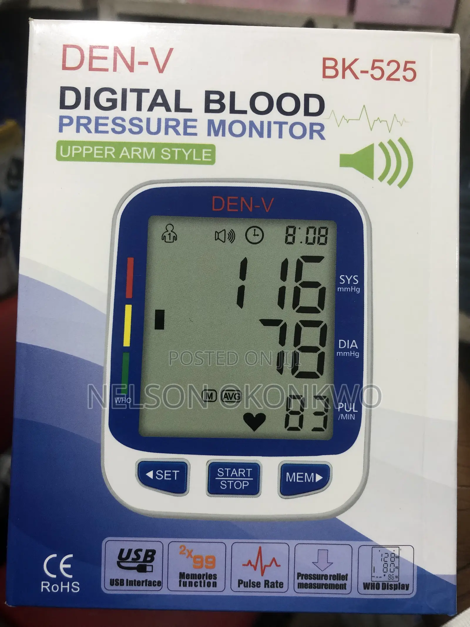 Automatic Blood Pressure Monitor
