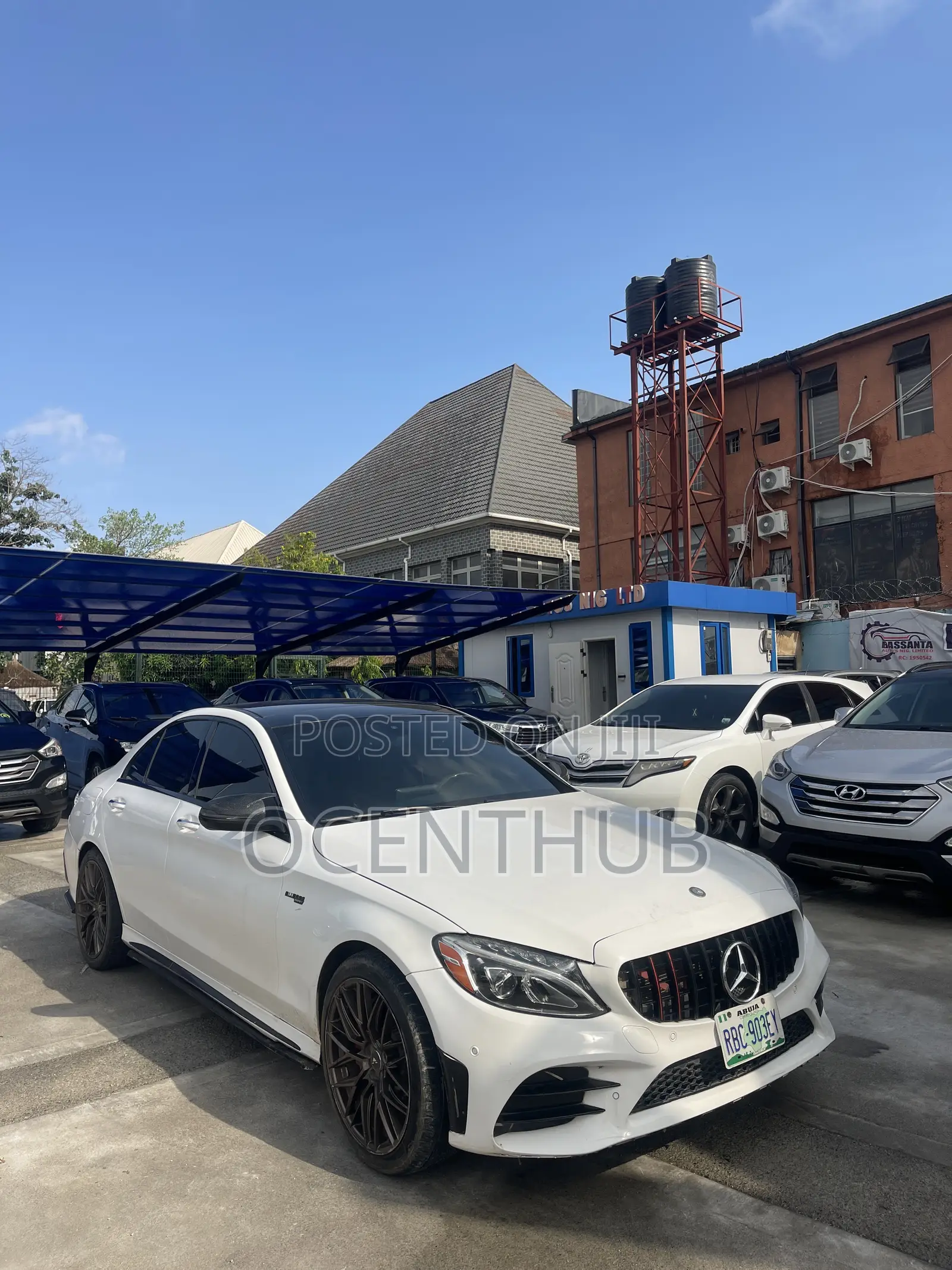 Mercedes-Benz C43 4Matic Sedan AWD (3.0L V6 9AM) 2017 Black