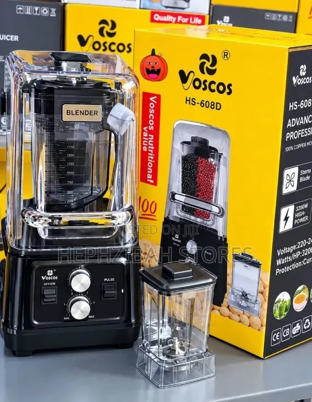 Voscos Sound Proof 3L Heavy Duty Commercial Blender