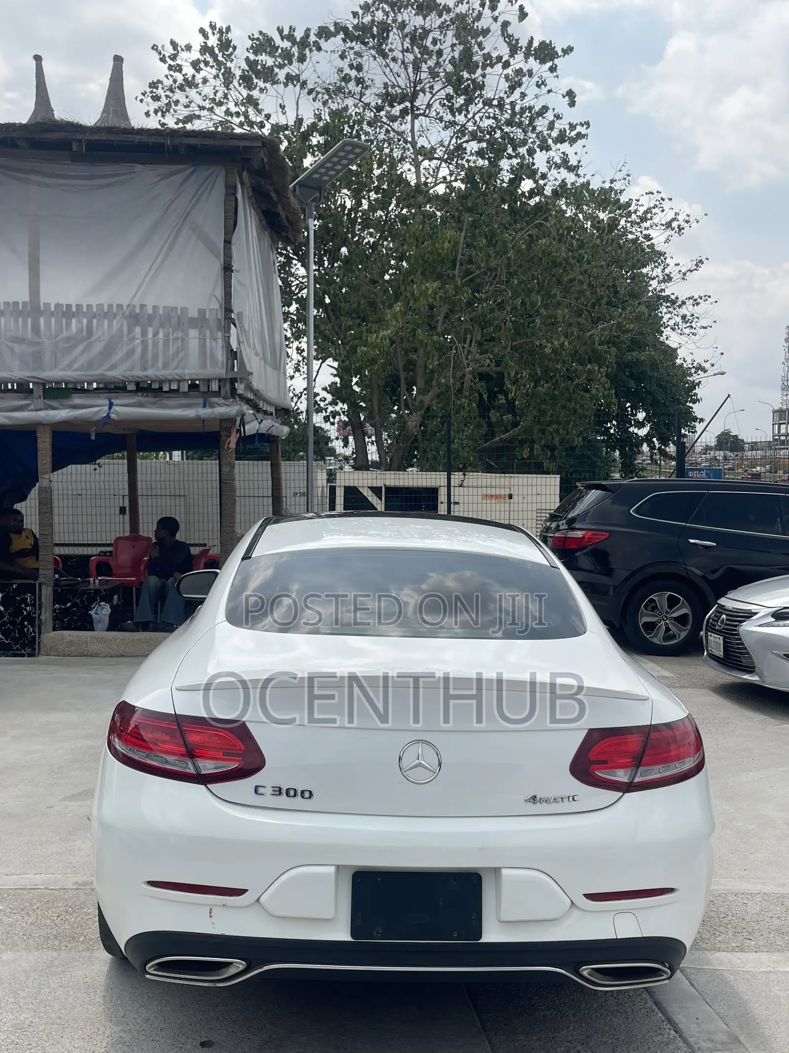 Mercedes-Benz C300 Base 4Matic Coupe AWD (2.0L 4cyl 7A) 2017 White