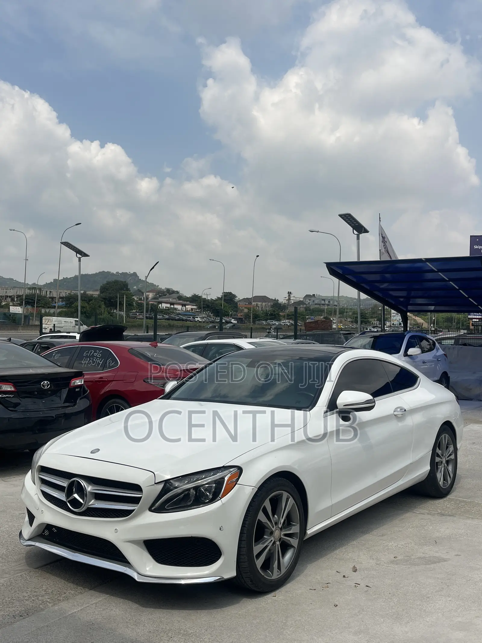 Mercedes-Benz C300 Base 4Matic Coupe AWD (2.0L 4cyl 7A) 2017 White
