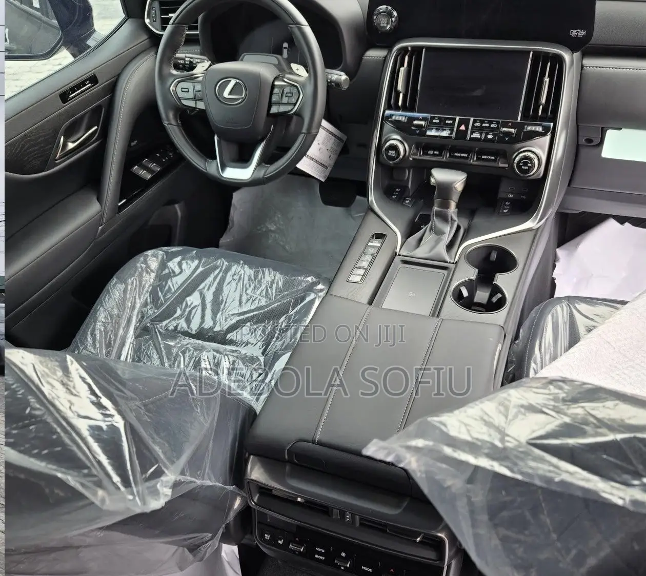 New Lexus LX 600 2025 Black