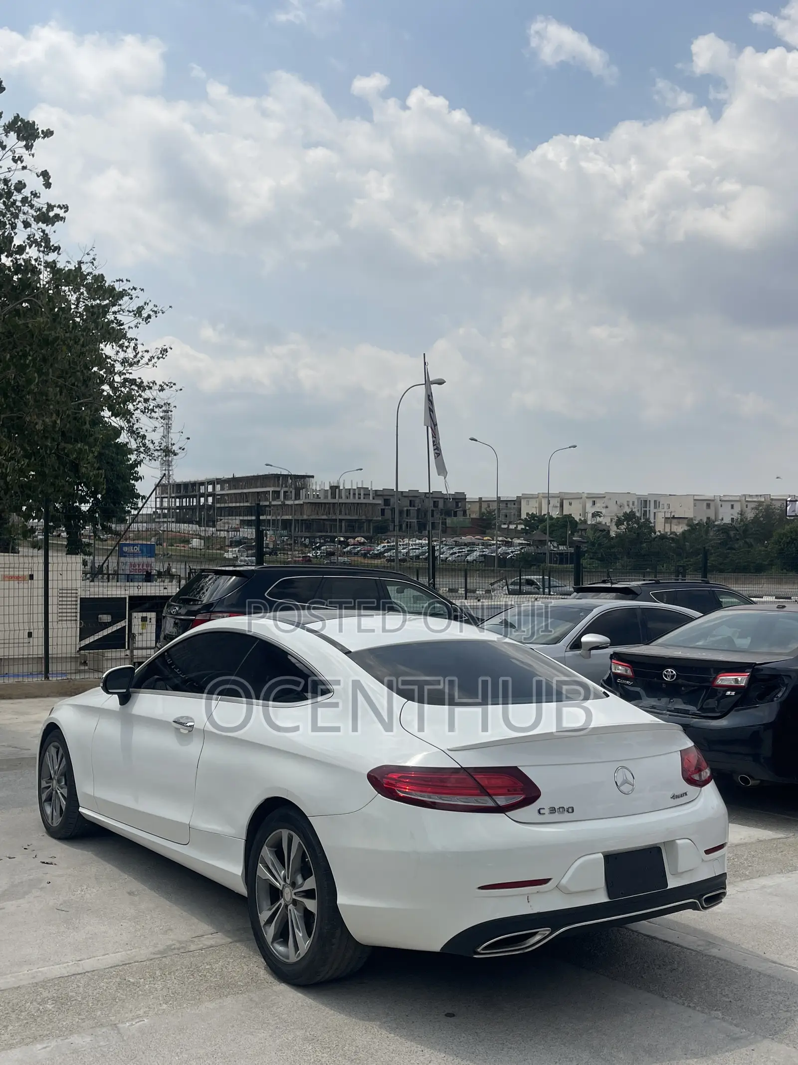 Mercedes-Benz C300 Base 4Matic Coupe AWD (2.0L 4cyl 7A) 2017 White