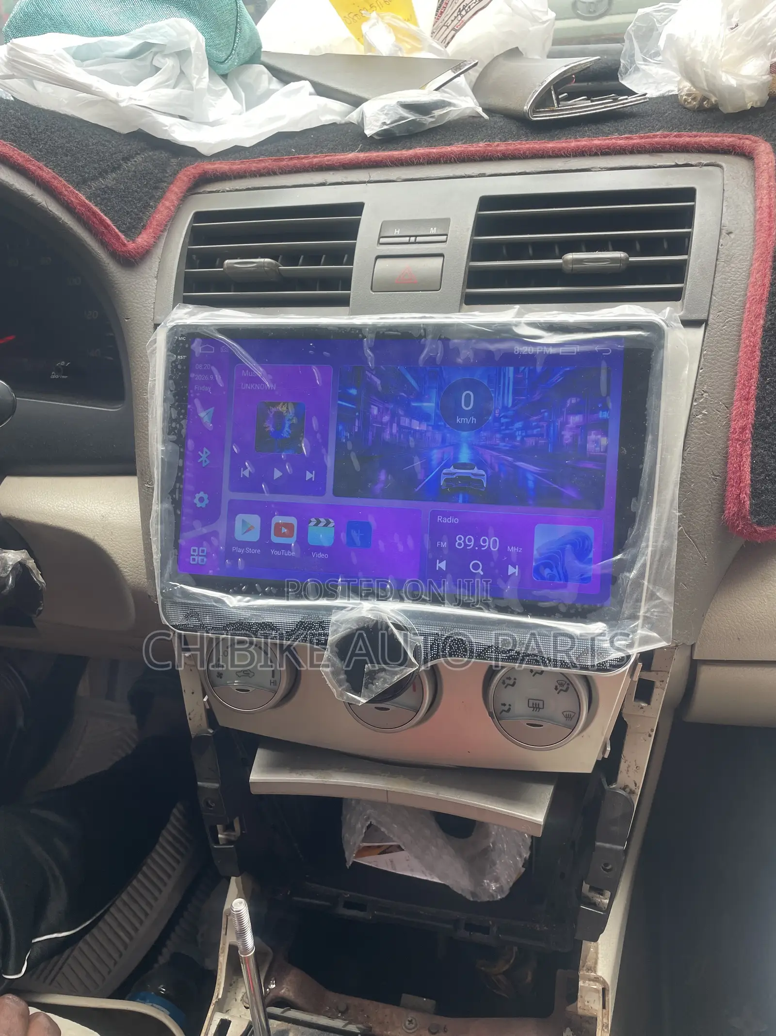 Toyota Camry 2007-2011 One Knob/Reverse Camera