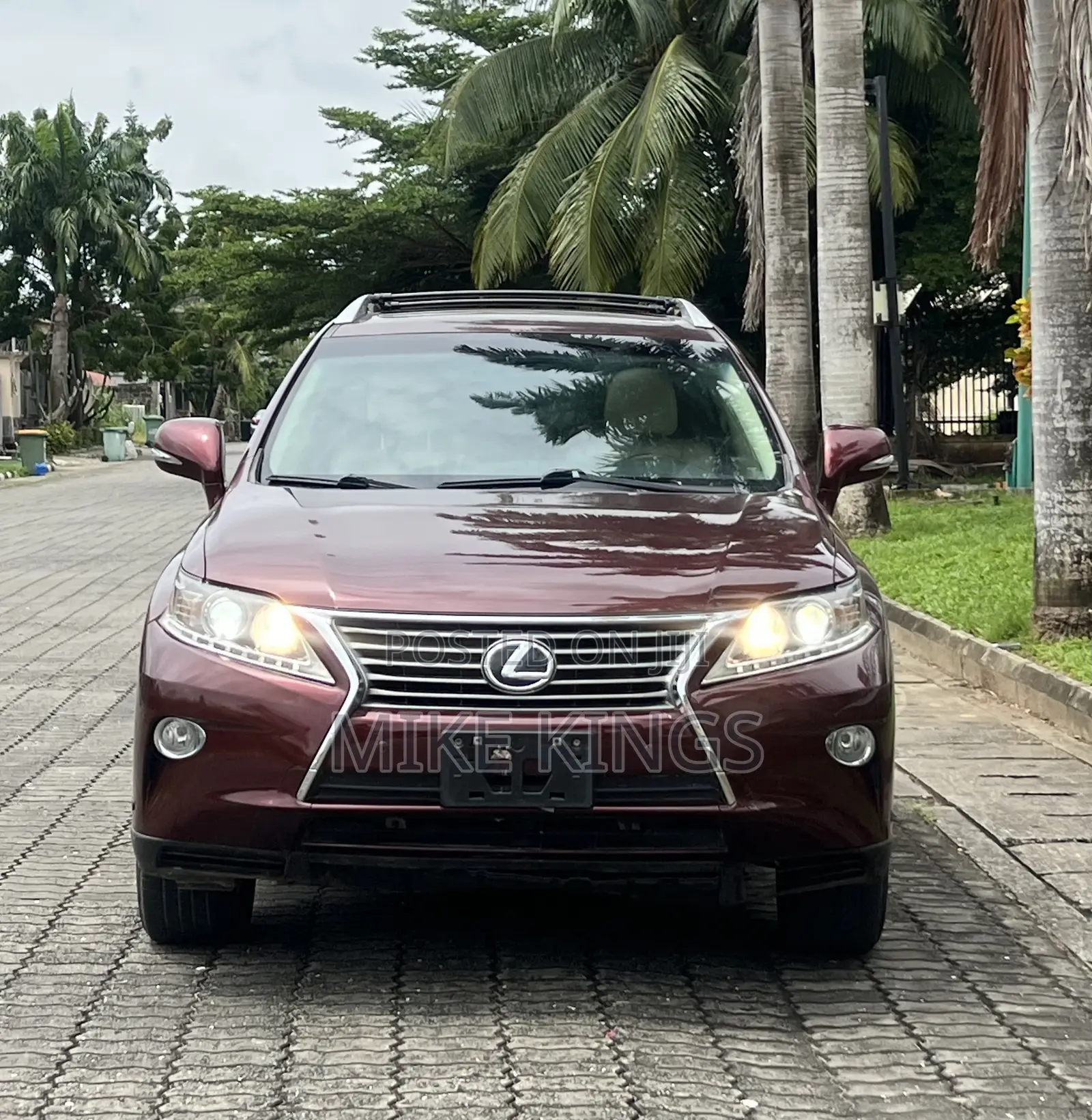 Lexus RX 450h AWD 2013 Burgundy
