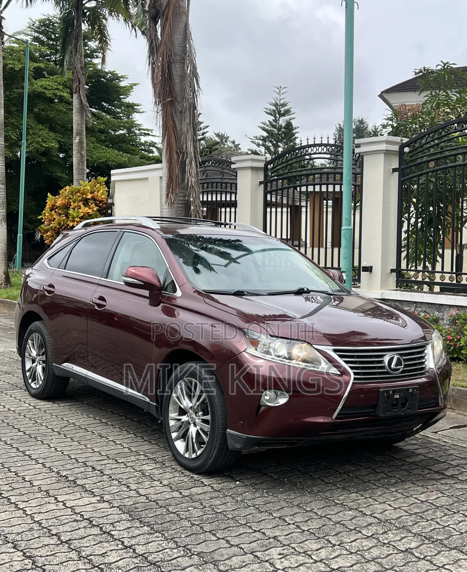 Lexus RX 450h AWD 2013 Burgundy