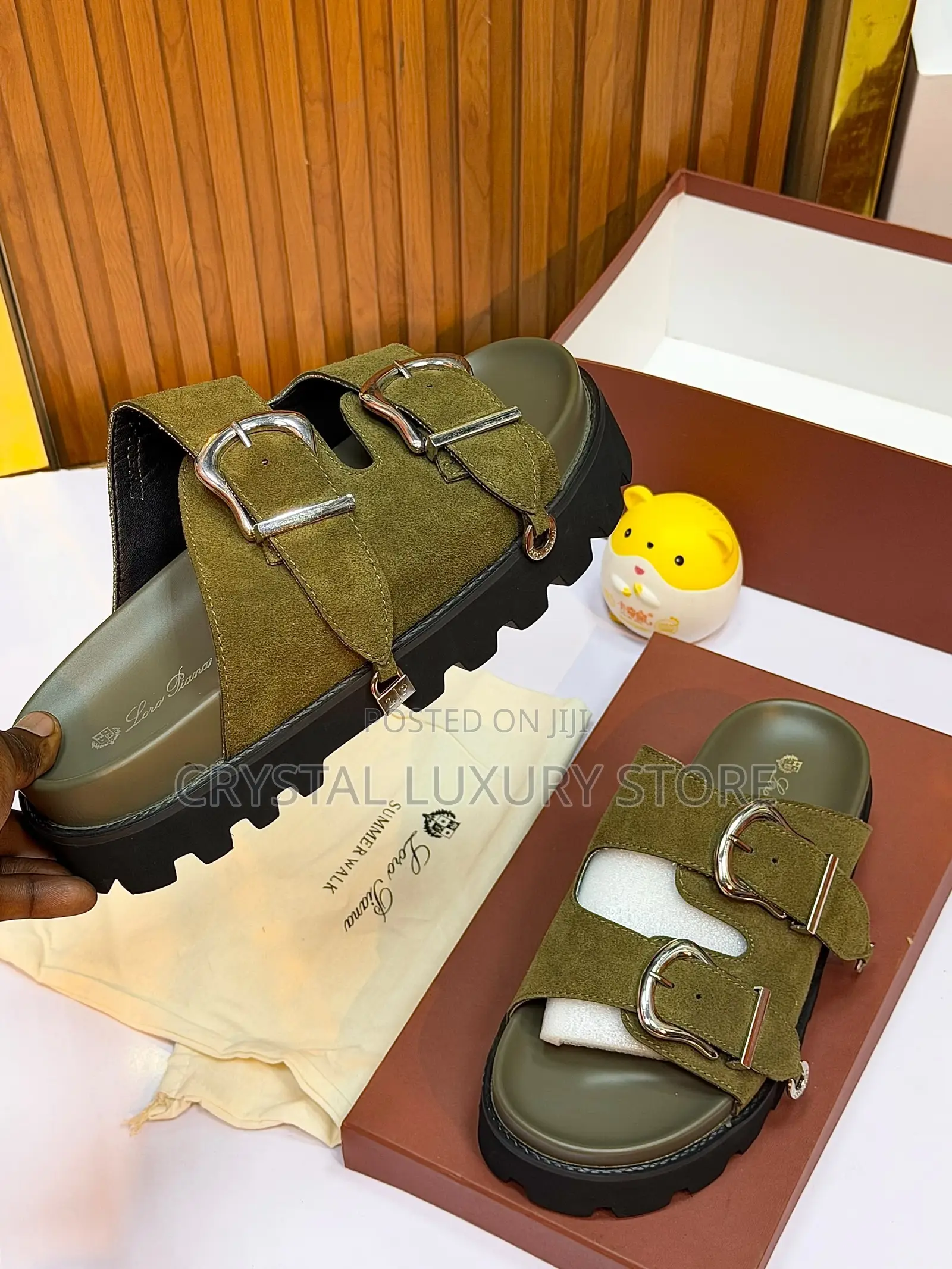 Toga Quality Luxury Men Genuine Leather Pams