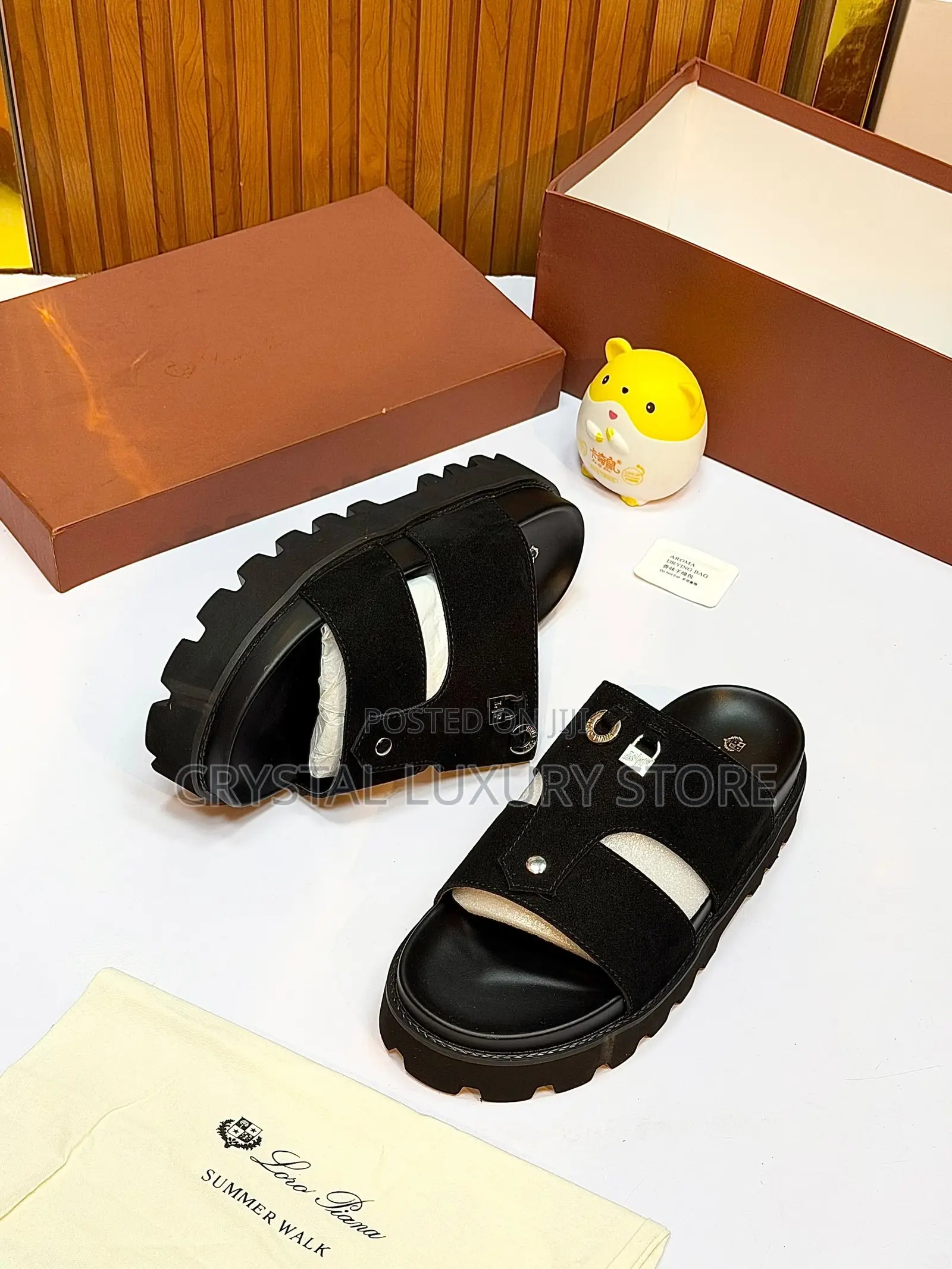 Toga Quality Luxury Men Genuine Leather Pams