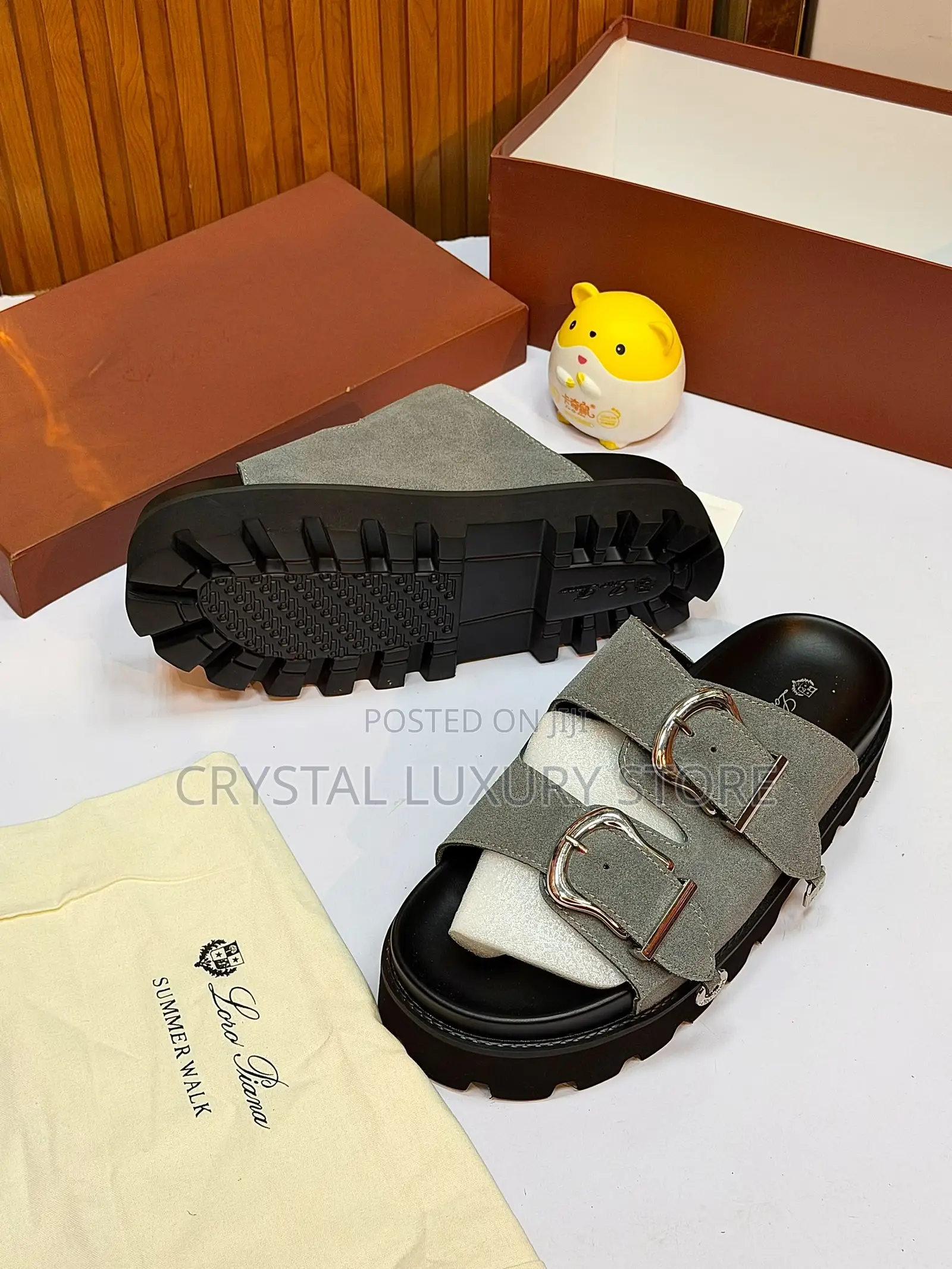 Toga Quality Luxury Men Genuine Leather Pams