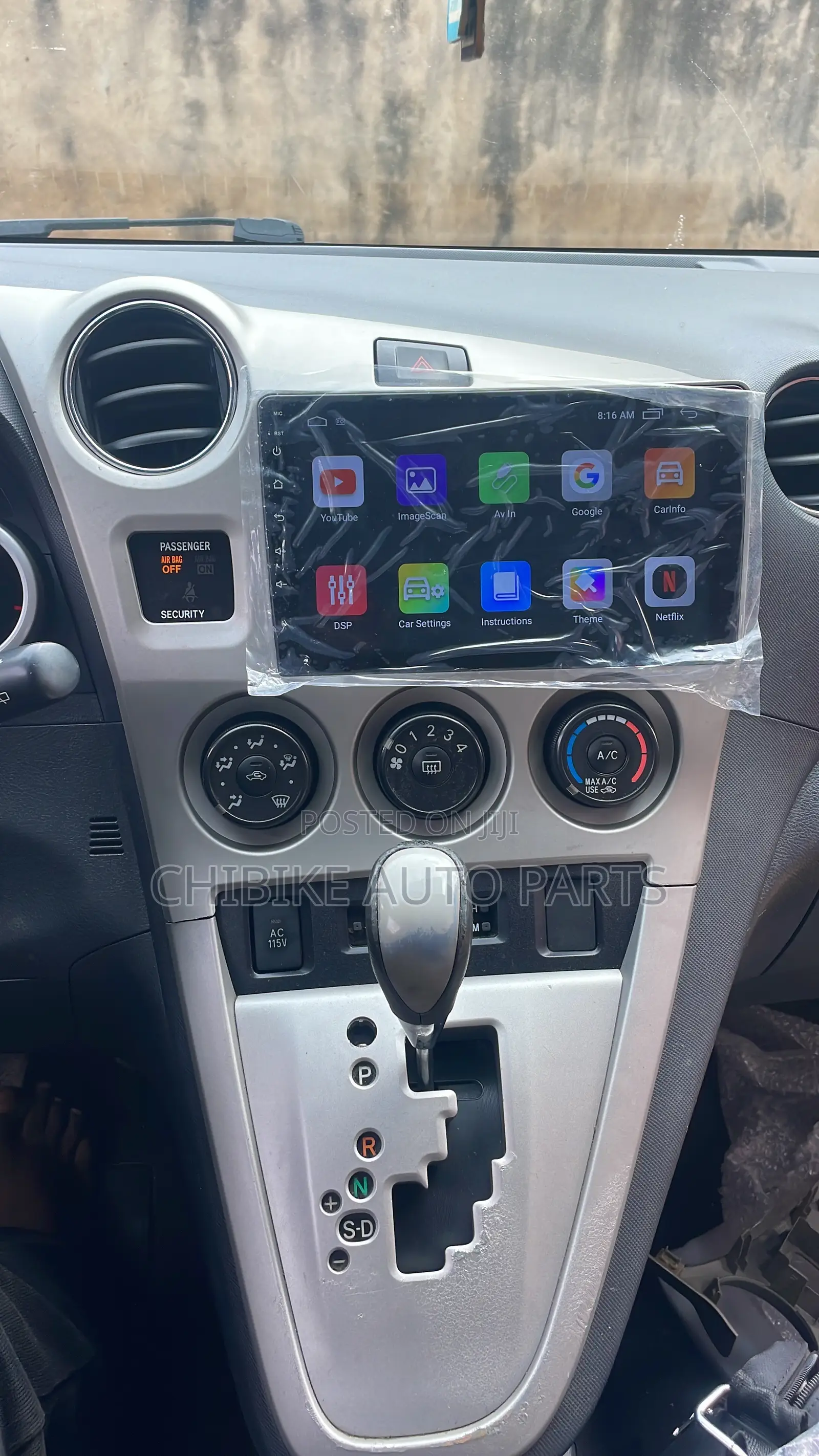 Toyota Matrix/Pontiac Vibe 2008-2011 Navigation Android/Reverce Camera