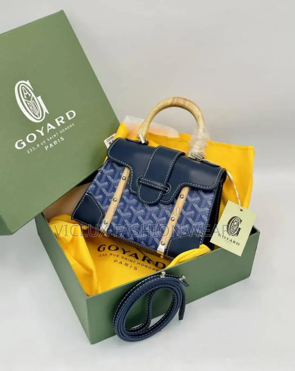 Goyard Ladies Luxury Hand Bag