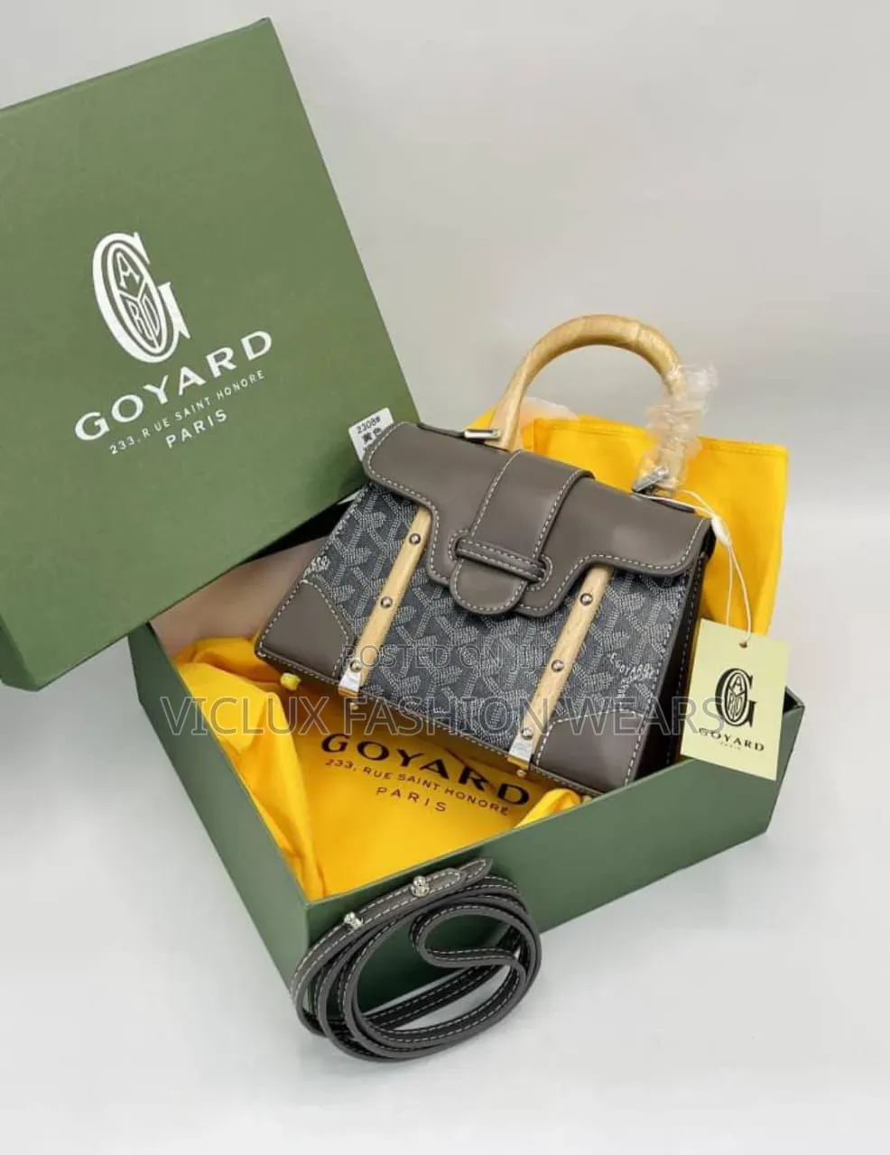 Goyard Ladies Luxury Hand Bag