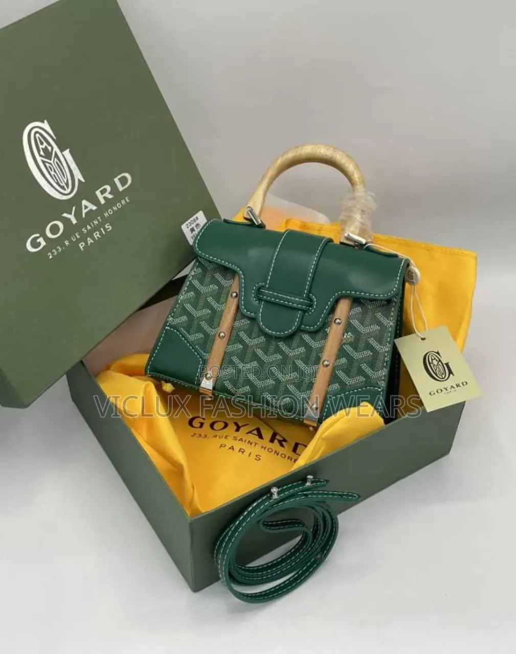 Goyard Ladies Luxury Hand Bag