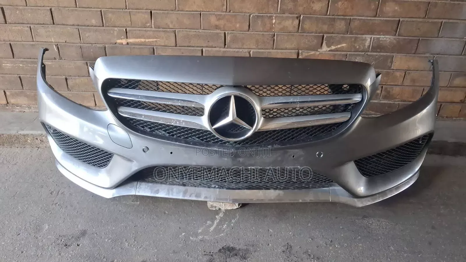 Complete Front Bumper Mercedes Benz C300 W205 2018, 2019
