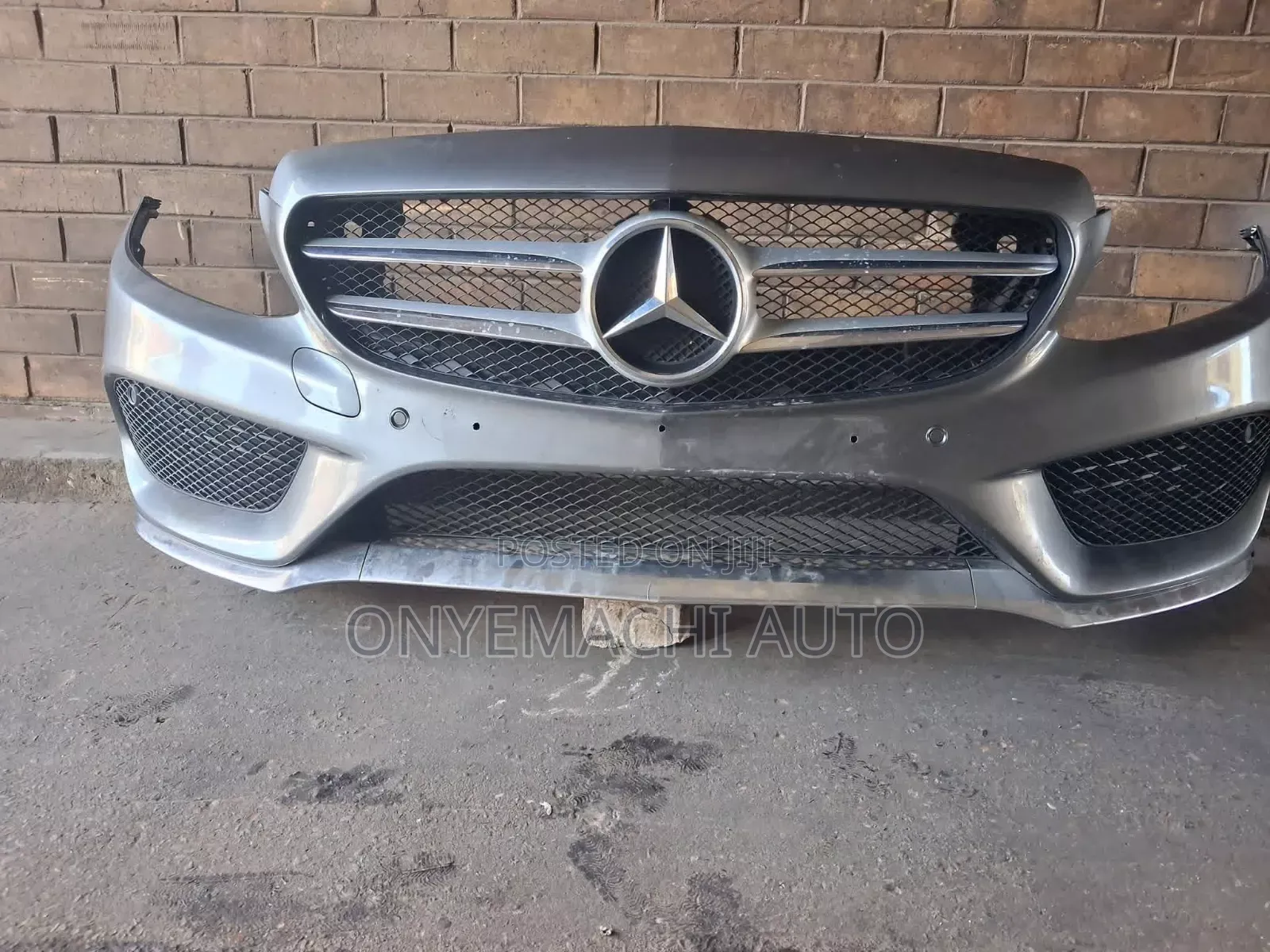 Complete Front Bumper Mercedes Benz C300 W205 2018, 2019