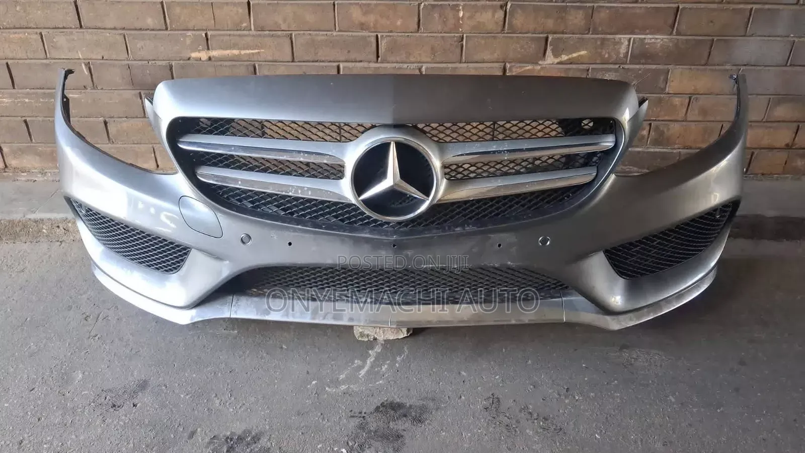 Complete Front Bumper Mercedes Benz C300 W205 2018, 2019