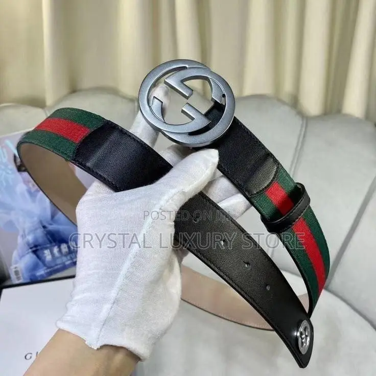 Gucci Quality Luxury Men Genuine Leather Belt