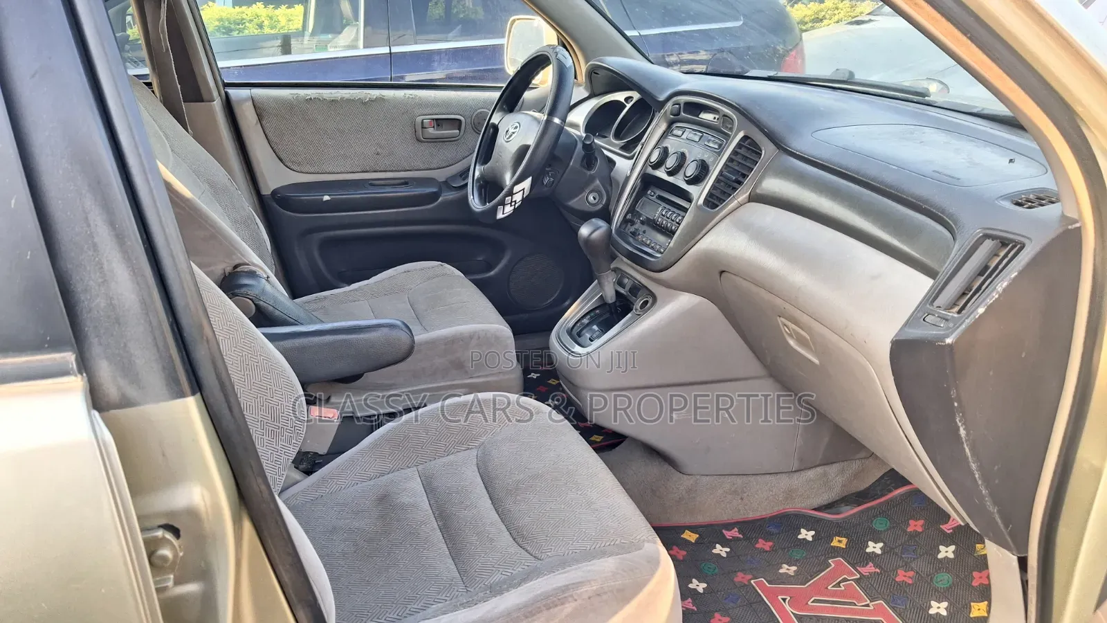 Toyota Highlander Base FWD 2003 Gold