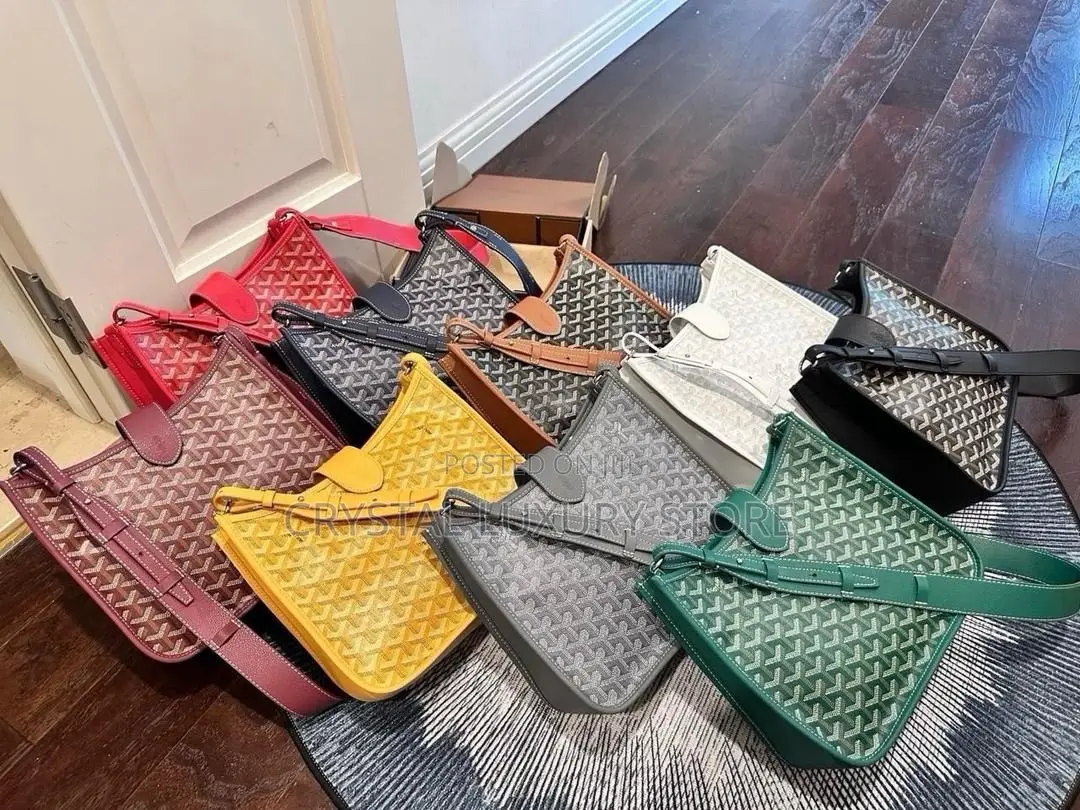 Goyard Quality Luxury Men Genuine Leather Purse